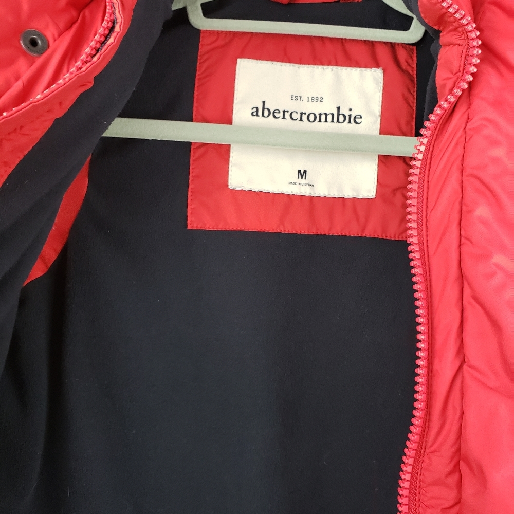Abercrombie Kids Jacket M Red for boy or girl - Picture 3 of 8